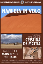 11 Marzo 2014 – Namibia in volo